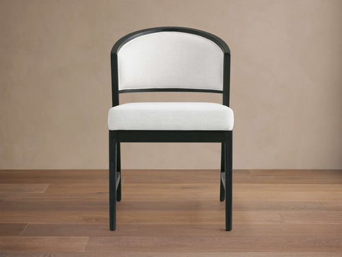 Chaise de salle à manger à dossier rembourré Aimee