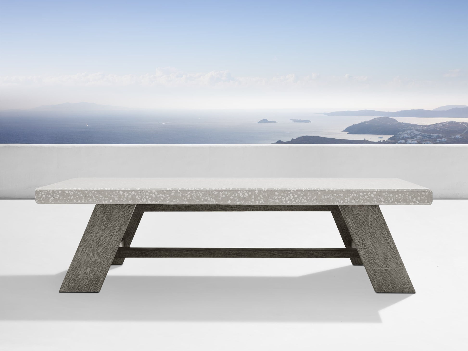 Table basse d'extérieur Brisbane
