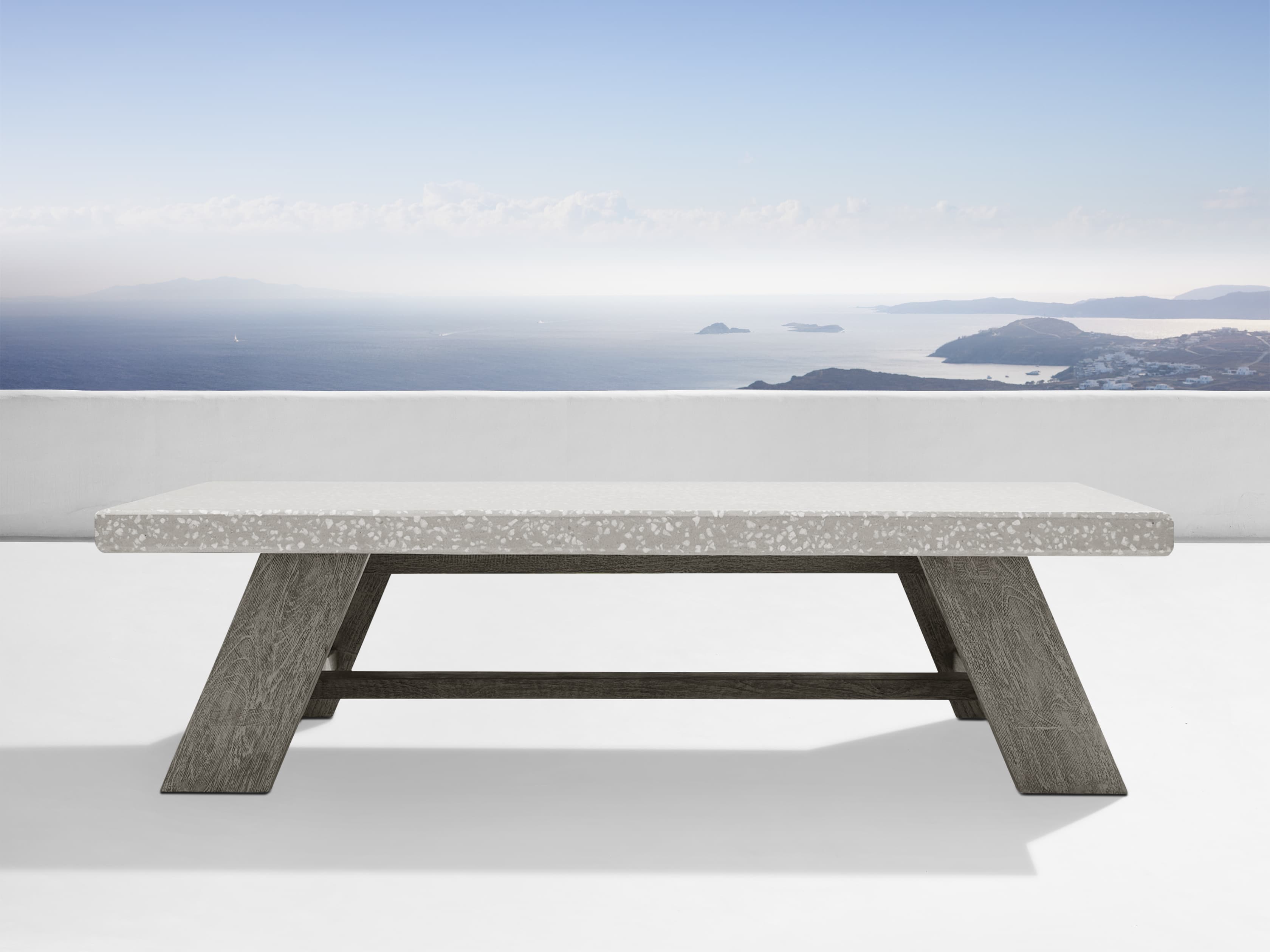 Table basse d'extérieur Brisbane