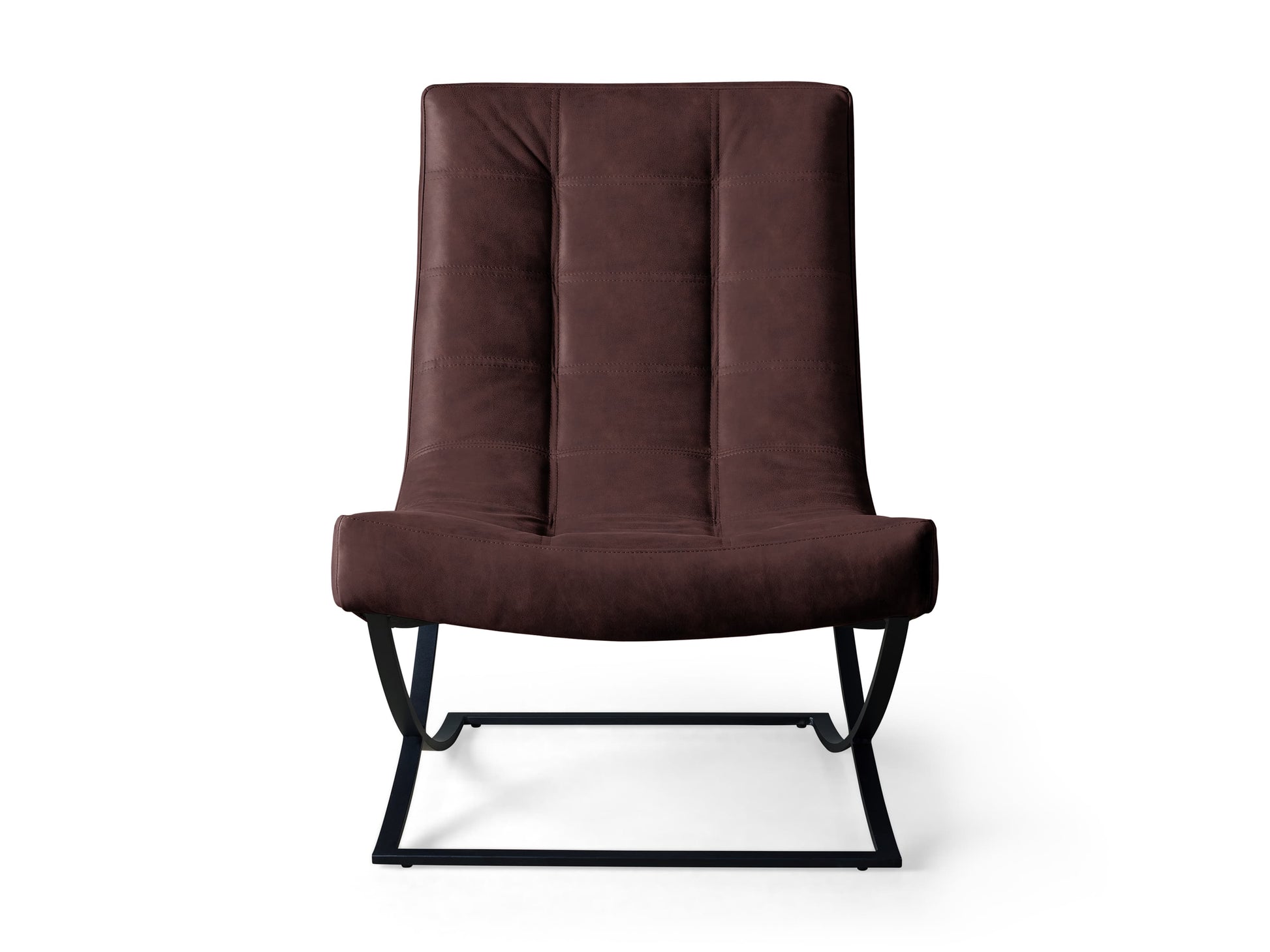 Chaise en cuir Lloyd