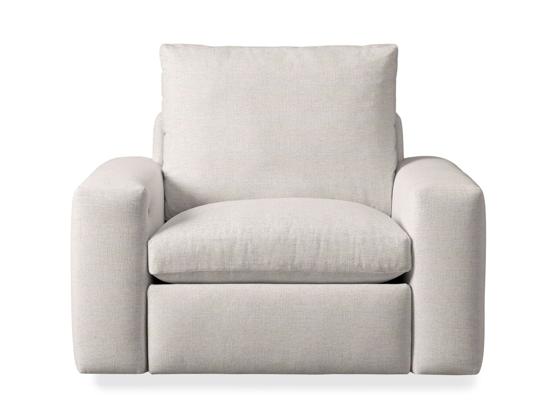 Fauteuil inclinable à accoudoirs larges Kipton